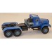КрАЗ-255В1 6х6 седельный тягач, синий